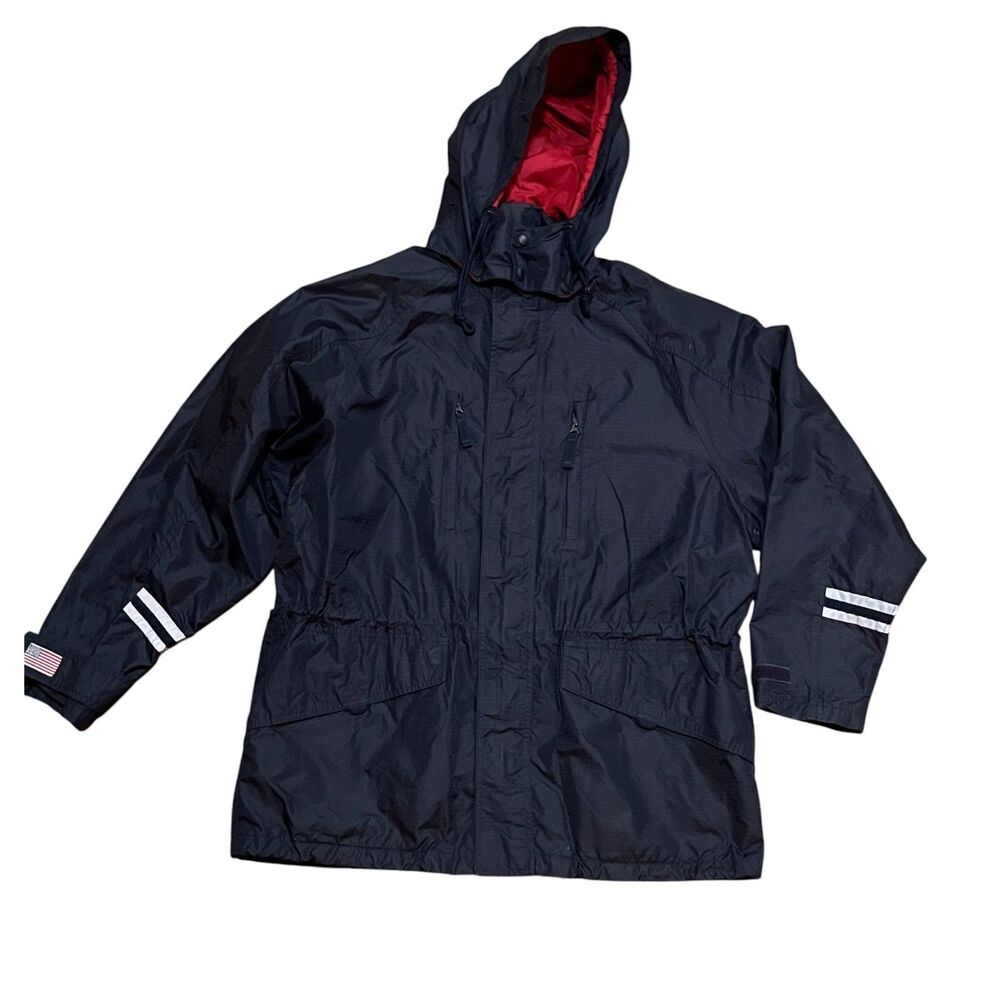 Structure Polar Research Jacket Geo Team S7 Geographic Exploration Mens Sz M